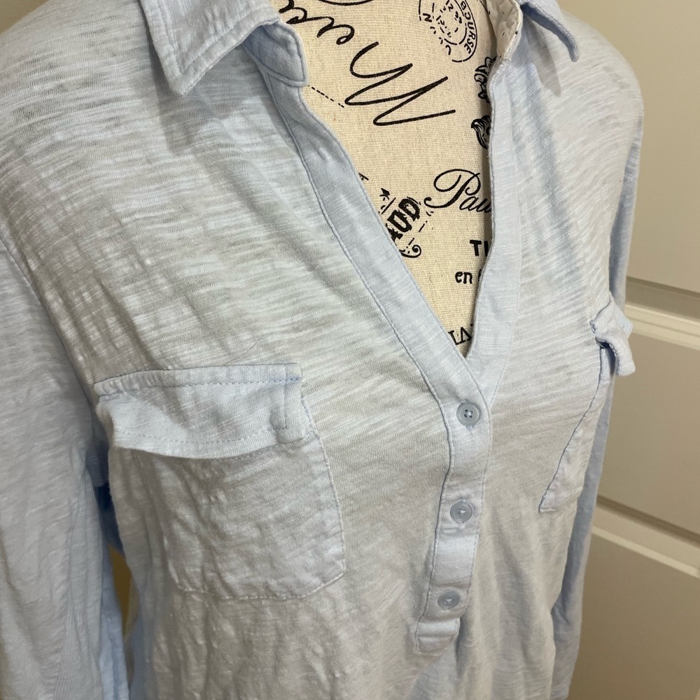 Jones New York Blue blouse size XL
